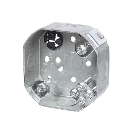 American Imaginations 1.5 in. Galvanized Steel Ceiling Fan Box AI-37187